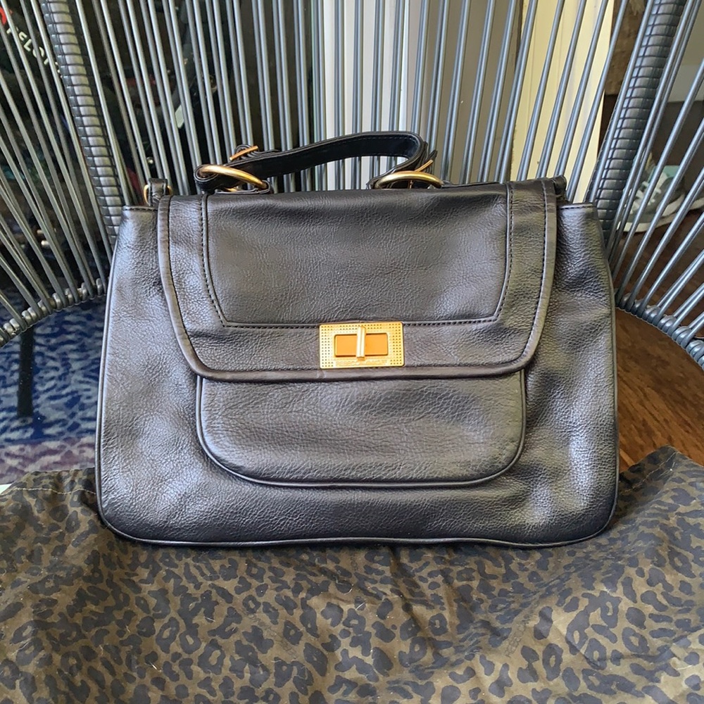 REBECCA MINKOFF luggage style shoulder bag